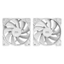 Mars Gaming Pack 2 ventiladores MF-PWMX2 Blanco 12cm